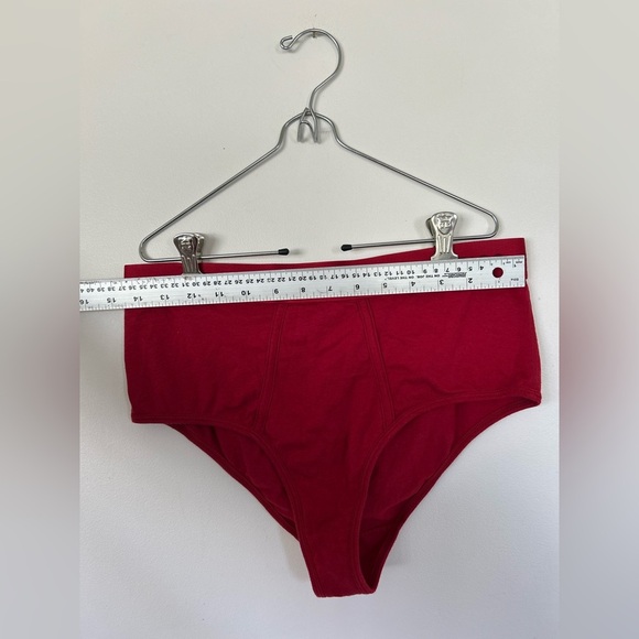 NWOT Fabletics 24/7 High Waisted Brief Red XL - Picture 4 of 8